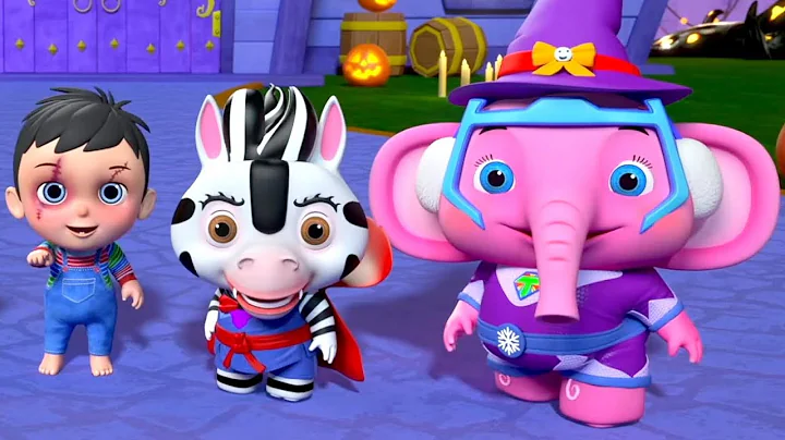 Five Little Monsters + More Halloween Songs And Baby Videos