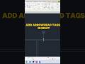 Add Filled Arrowhead In Elements Tags #revit #shorts #trending #viral