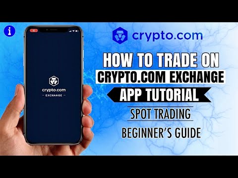   How To TRADE On CRYPTO COM Exchange For BEGINNERS Spot Trading Tutorial