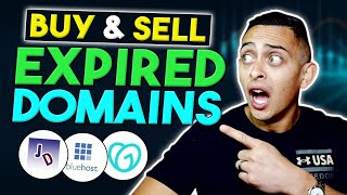 Domain Flipping EXPLAINED - How To Buy And Sell EXPIRED Domains (Make $1000 per Month)