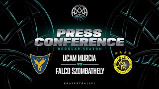 UCAM Murcia v Falco Szombathely - Press Conference
