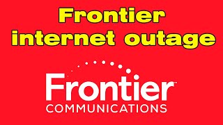 Frontier Outage Near Me Is Frontier Internet Down Frontier Communications Internet Outage Youtube