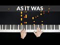 As It Was - Harry Styles | Tutorial of my Piano Cover