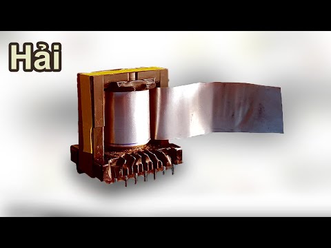 Video kỹ thuật thiết kế quấn biến áp xung 500w với nhôm. làm... - youtube