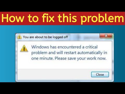How to fix pc auto restart problem