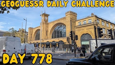 VERY distracted!  Geoguessr daily challenge day 778.