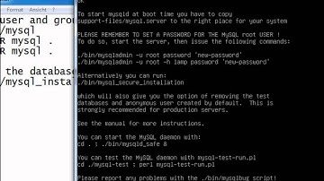 Compile LAMP Server Part 3 - Install MySQL