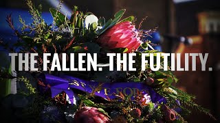THE FALLEN. Lest We Forget. The futility of war.