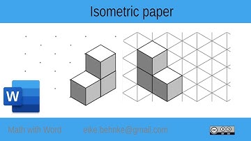 23 Isometric paper - Math with Word