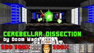 A first time doom WAD by @doomwads ! Cerebellar Dissection by doomwads
