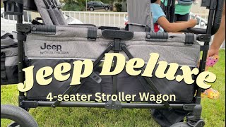 Jeep Deluxe 4Seater Stroller Wagon Review