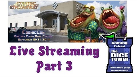 Live Cosmic Encounter Game from CosmicCon