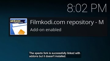 How To Install Specto Fork On Kodi 17 16