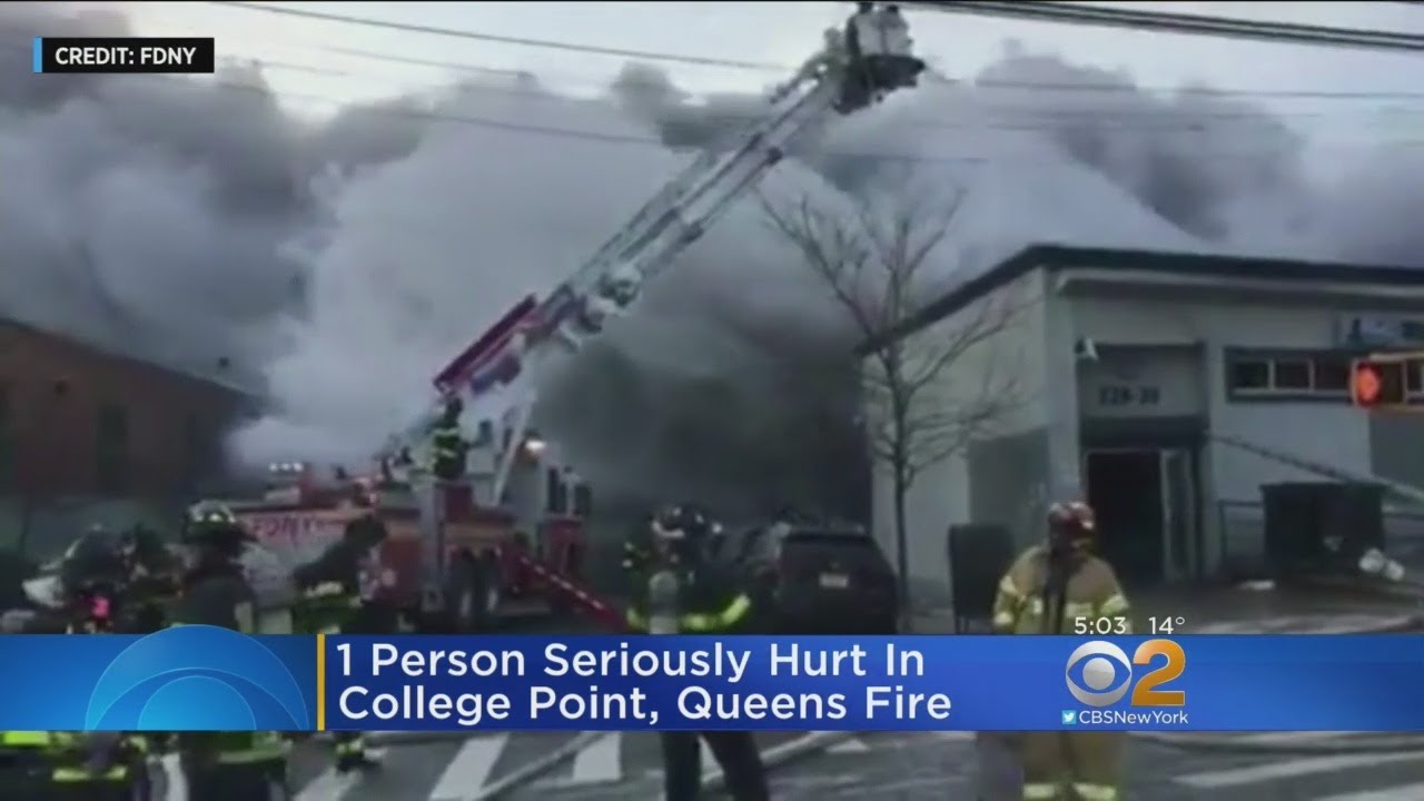 1 Person Critical, 3 Firefighters Hurt In Queens Fire - YouTube