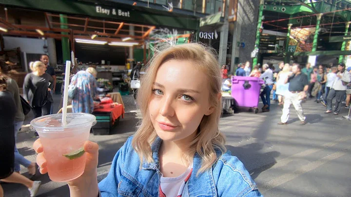 Exploring LONDON | Borough Market Street Food Vlog