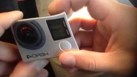 GoPro Hero4 camera video settings walkaround edited on Sony Vegas