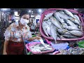 Buy Kamong fish from the market for cooking / Fried fish with tamarind fish sauce recipes