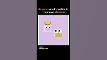 Squares are invincible in their domain #square #simulation #coding #battle #color #1v1