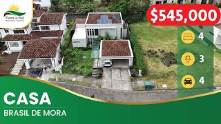 Casa de 4 habitaciones a la venta en condominio en Brasil de Mora