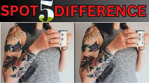 [Spot The Difference Game] 1% Can Find All The Difference : Puzzle challenge