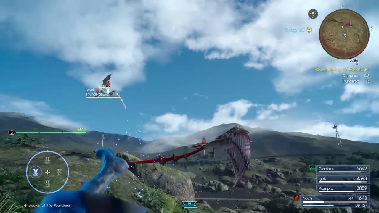 FINAL FANTASY XV Walkthrough - Monster Hunt | Copperoc!