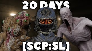 How I Survived 20 Days in an SCP Lab... (SCP: Secret Laboratory)