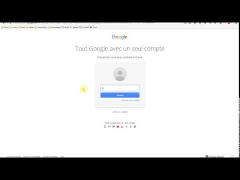 video2 - 1ave connexion gmail et drive et partage dossier