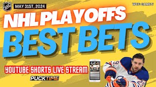 NHL Best Bets | Props & Predictions |  Game 5 | Edmonton at Dallas | May 31st