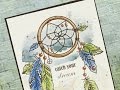 Dream Catcher | Distress Ink Watercoloring