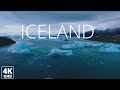 Iceland 4K Ultra HD | Scenic Nature Landscapes | Aerial Drone Footage | Calm and Relaxation Music