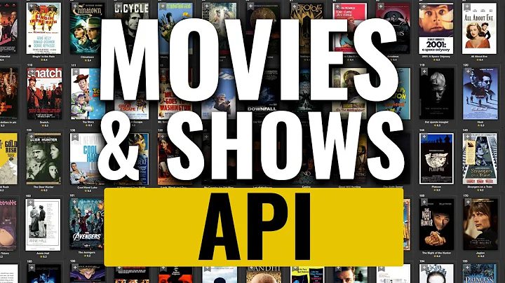 Discover Movie & TV Show Data with IMDB API