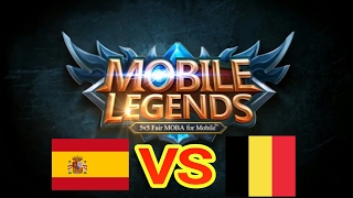 Mobile Legends Spain vs Belgium National Contest 03/19/2017