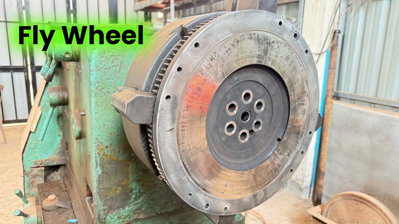 Rebuilding a Worn Truck Flywheel with Resurfacing Process: A Step-by-Step Guide