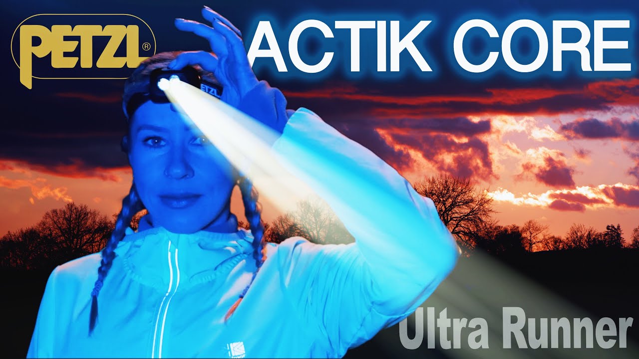 Linterna Frontal Petzl ACTIK verde 450 lúmenes - Ultrarun
