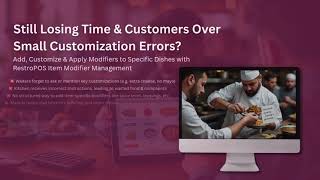 How to Manage Item Modifiers in Restro POS | Customize Your Restaurant Menu Easily