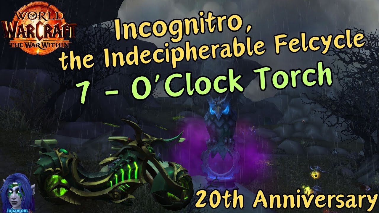 Incognitro, the Felcycle: 7 O'Clock Torch - YouTube