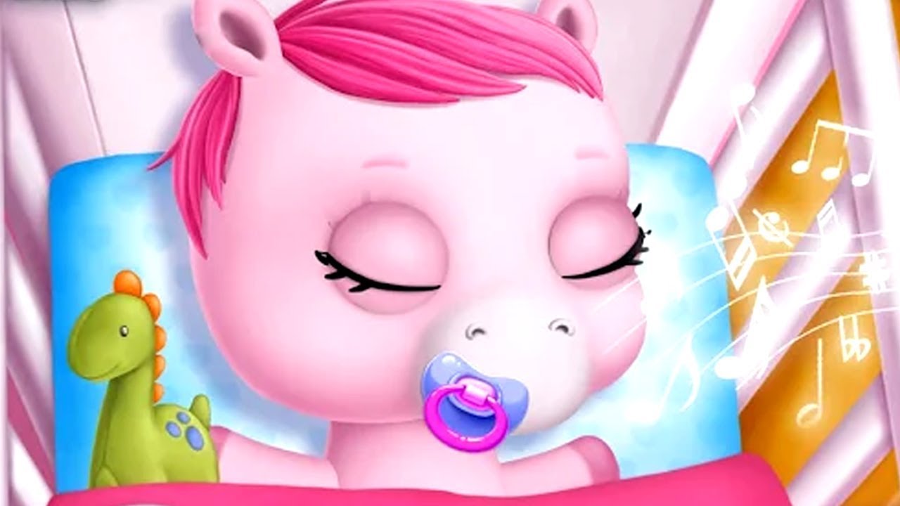 Baby Games for Kids - Pony Sisters Baby Horse Care - Babysitter Daycare ...