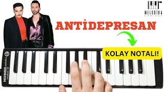 Anti̇depresan - Mabel Matiz - Mert Demir| Melodika Notaları