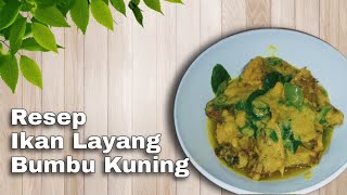 Resep ikan layang bumbu kuning simpel | #ikanlayang #resepikanlayang #ikanlayangbumbukuning