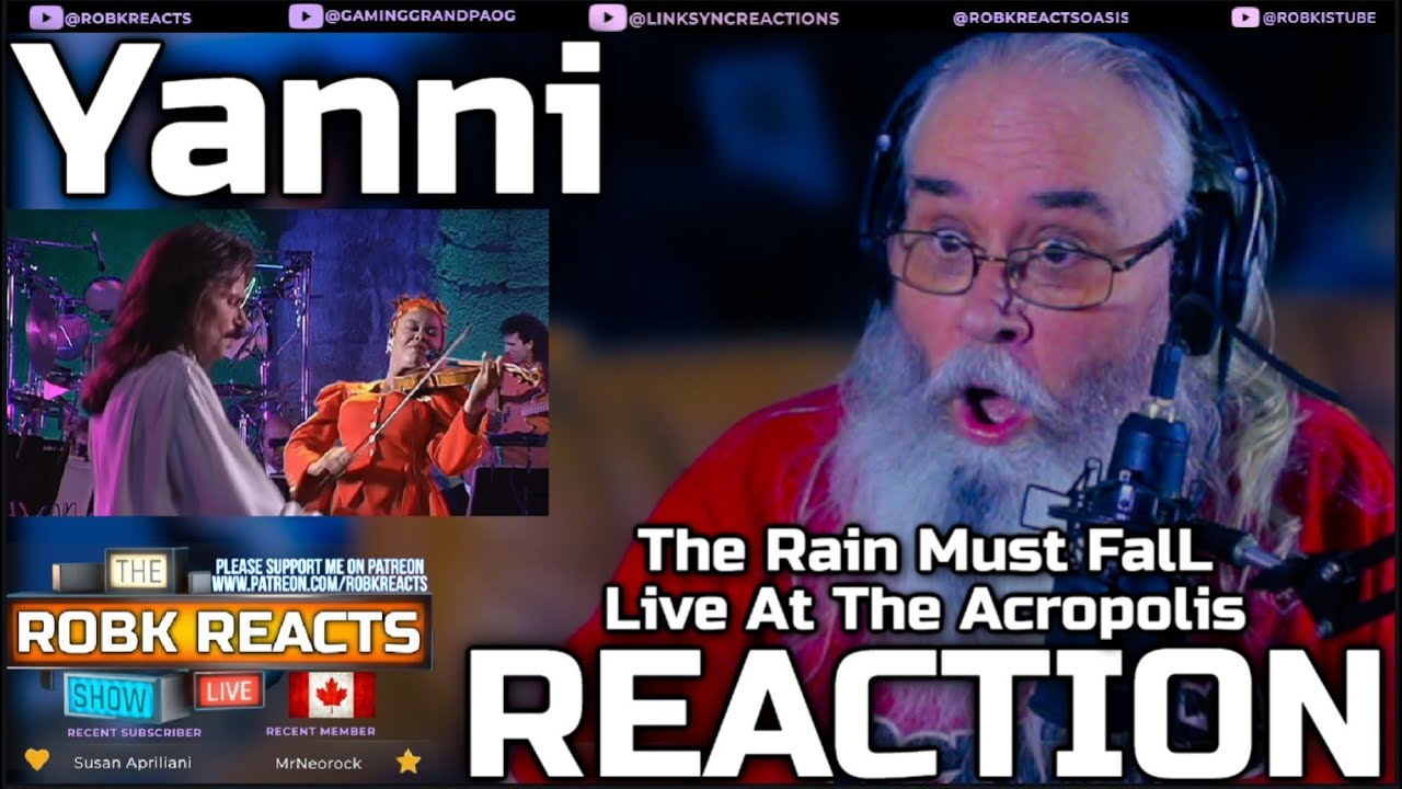 Yanni Reaction - The Rain Must FalL - Live At The Acropolis - First Time Hearing - Requested