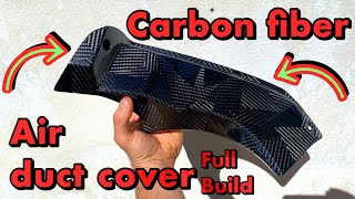 Carbon Fiber Side Cover Time-Lapse - ZX6R build PT. 7