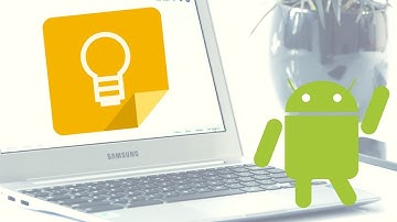 Google Keep Android App on a Chromebook