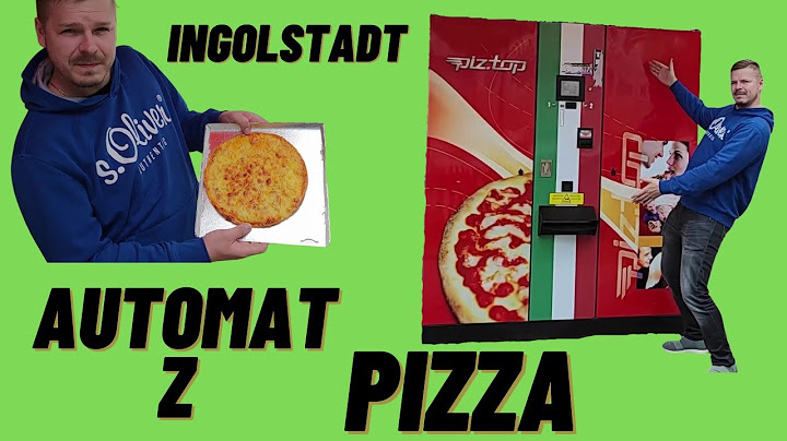Pizza z automatu ,  Hit czy Kit ?!  Margherita i Salami Ingolstadt