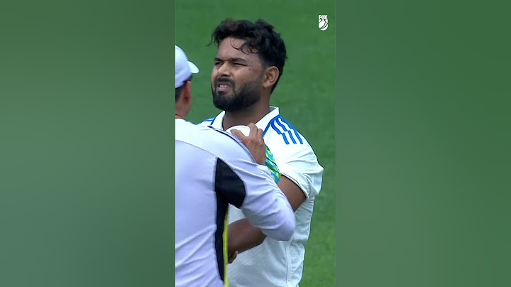 Pant takes one directly to the bicep