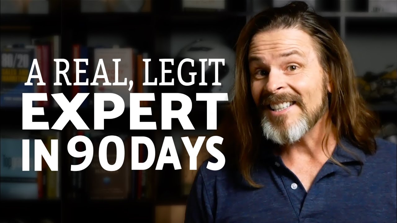 Become A Real Expert In 90 Days Or Less And Get Paid How I Did It