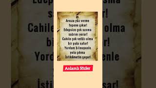 anlamlı sözler özlü sözler ABONE OL #benikeşfet #keşfetbeniönecıkart #beniöneçıkart #ankara #keşfet Resimi