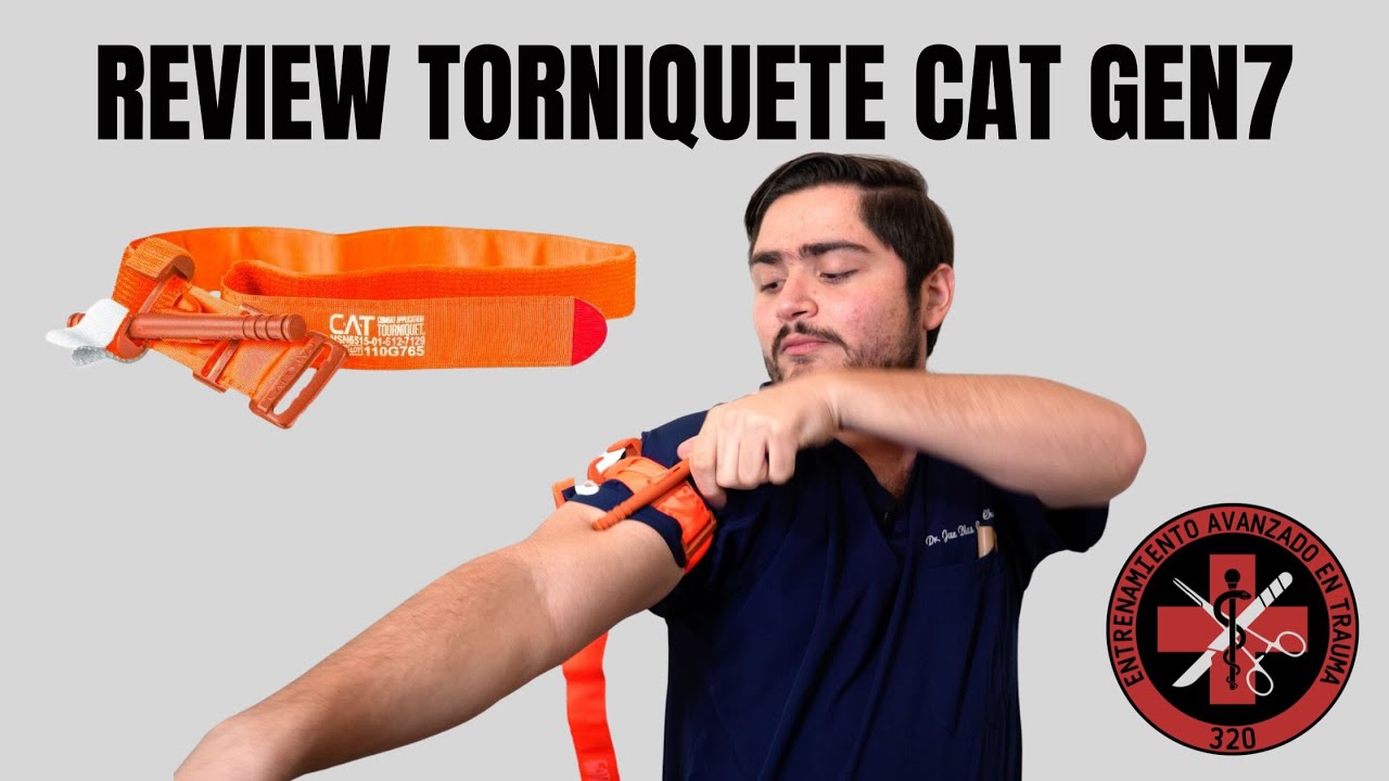 Review Torniquete CAT GEN 7 en color Naranja 