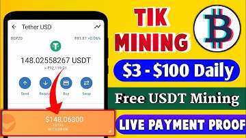 Tik Mining Payment Proof | Free USDT Mining | Tik Mining 2$ Free | Tik Mining Withdraw Trick | 2023