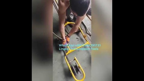 SFS Model Transmission Line Stringing Tools Vertical Type Overhead Line Bicycles