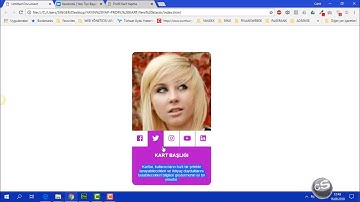 Profil Kart Tasarımı Yapma